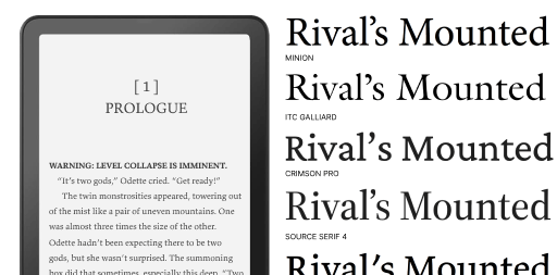Choosing type